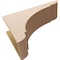 Ekena Millwork 10"W x 30"D x 20"H Classic Olympic Rough Cedar Woodgrain TimberThane Corbel, Primed Tan CORUR10X30X20OLYRCPR - alternate 5